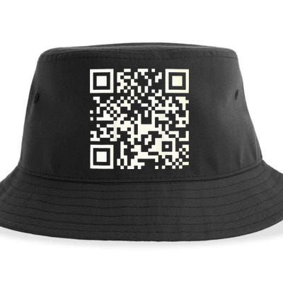 Qr President Trump 4547 Dancing Code Sustainable Bucket Hat