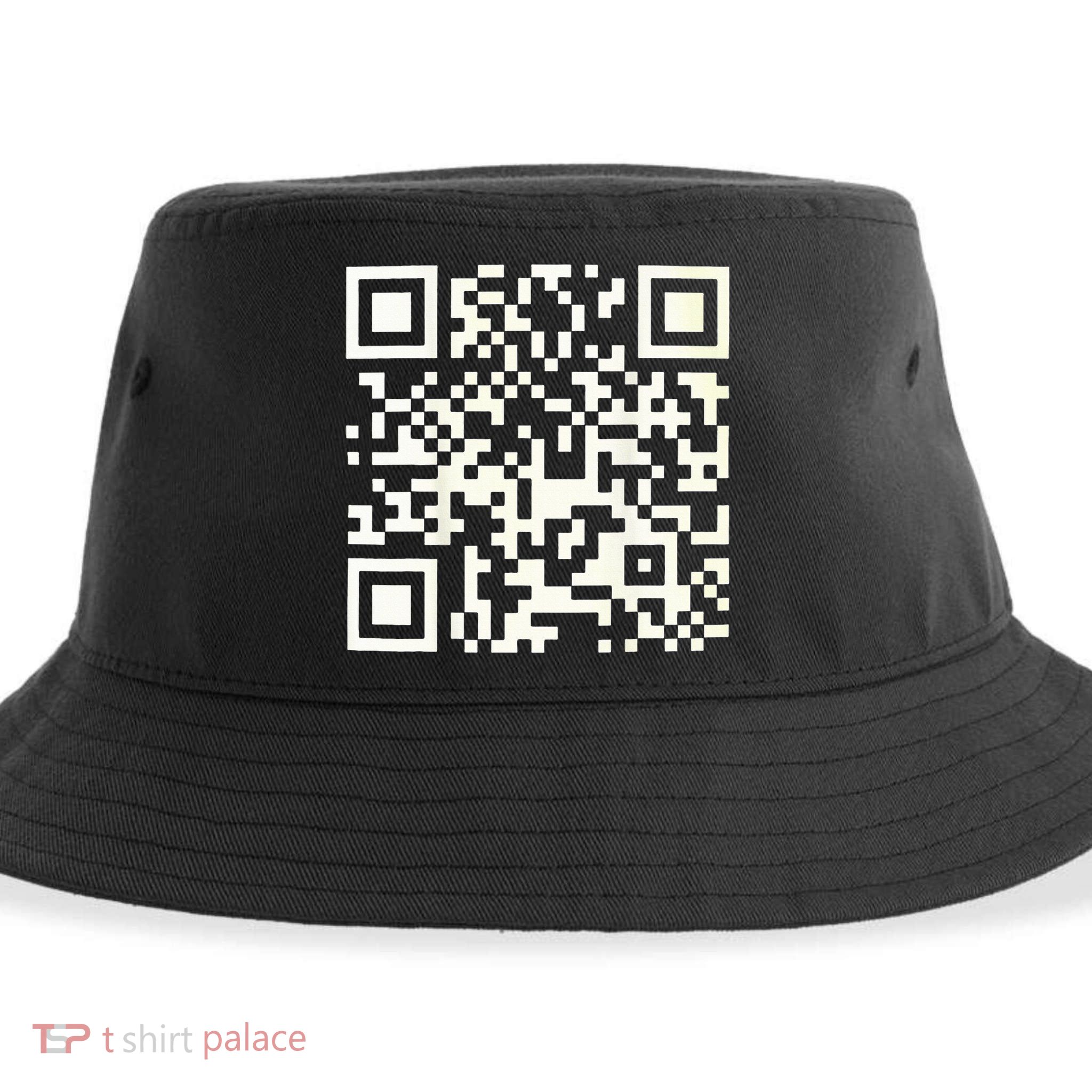 Qr President Trump 4547 Dancing Code Sustainable Bucket Hat