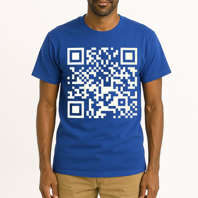 Qr President Trump 4547 Dancing Code Tall T-Shirt