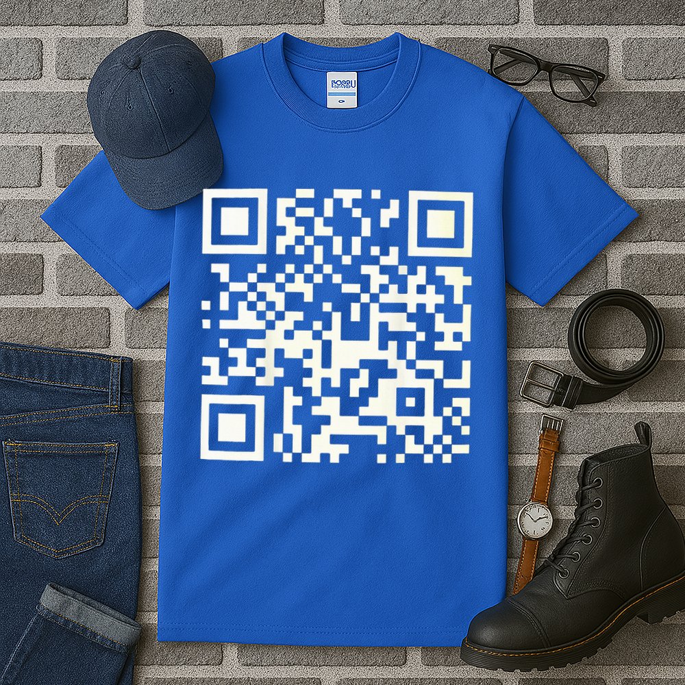 Qr President Trump 4547 Dancing Code Tall T-Shirt
