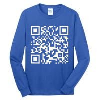 Qr President Trump 4547 Dancing Code Tall Long Sleeve T-Shirt