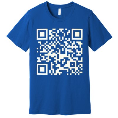 Qr President Trump 4547 Dancing Code Premium T-Shirt