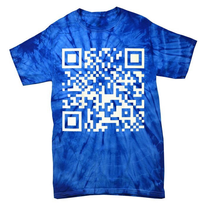 Qr President Trump 4547 Dancing Code Tie-Dye T-Shirt