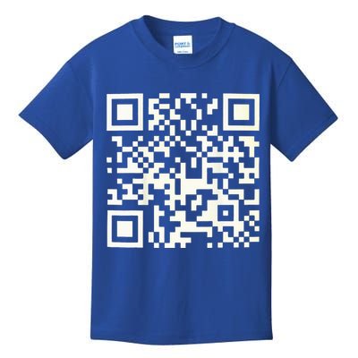 Qr President Trump 4547 Dancing Code Kids T-Shirt