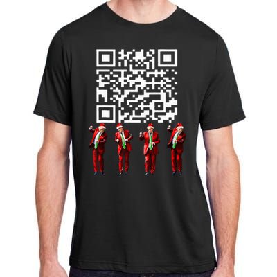 Qr President Trump 4547 Trump Dancing Code Adult ChromaSoft Performance T-Shirt