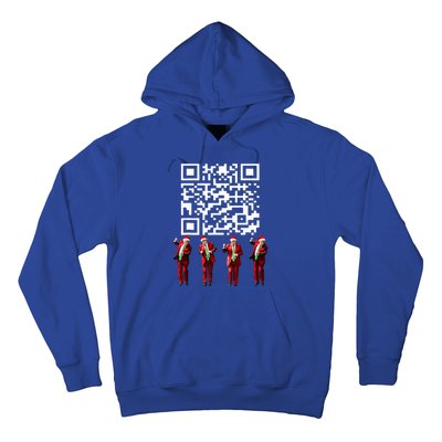 Qr President Trump 4547 Trump Dancing Code Hoodie