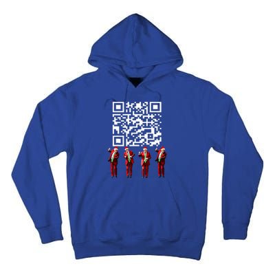 Qr President Trump 4547 Trump Dancing Code Tall Hoodie