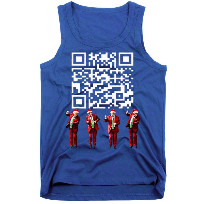 Qr President Trump 4547 Trump Dancing Code Tank Top