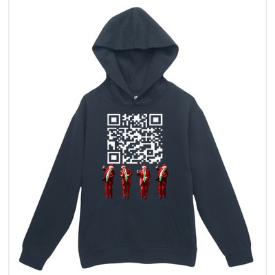 Qr President Trump 4547 Trump Dancing Code Urban Pullover Hoodie