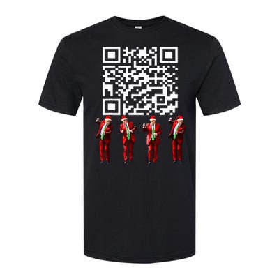 Qr President Trump 4547 Trump Dancing Code Softstyle CVC T-Shirt