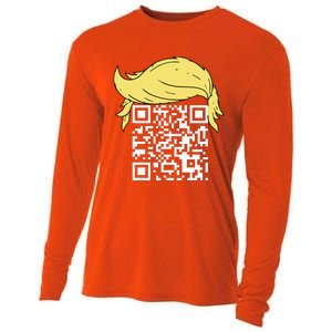 Qr President Trump Dance Code Cooling Performance Long Sleeve Crew