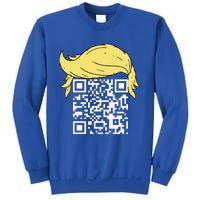 Qr President Trump Dance Code Sweatshirt