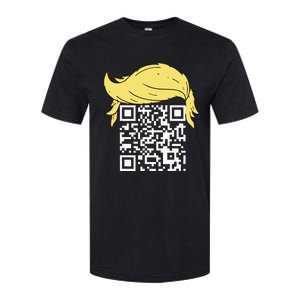 Qr President Trump Dance Code Softstyle CVC T-Shirt