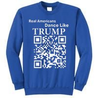 Qr President Trump 4547 Dancing Dance Moves Maga Sweatshirt