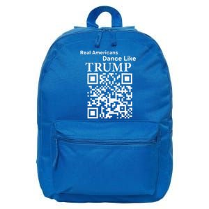 Qr President Trump 4547 Dancing Dance Moves Maga 16 in Basic Backpack