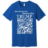 Qr President Trump 4547 Dancing Dance Moves Maga Premium T-Shirt