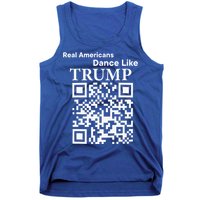 Qr President Trump 4547 Dancing Dance Moves Maga Tank Top