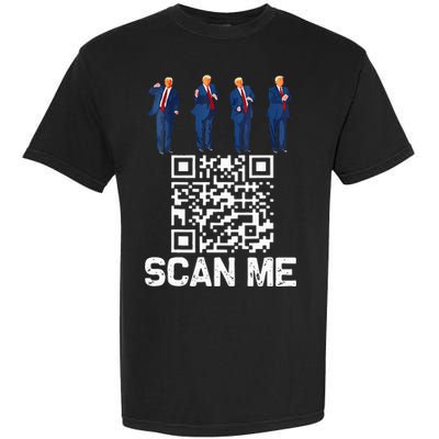 Qr President Trump 4547 Trump Dancing Code Garment-Dyed Heavyweight T-Shirt