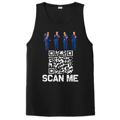 Qr President Trump 4547 Trump Dancing Code PosiCharge Competitor Tank