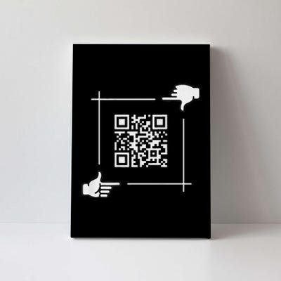 Qr President Trump 4547 Trump Dancing Code Canvas