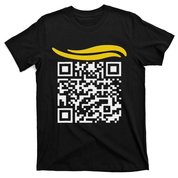 Qr President Trump Dance Code T-Shirt