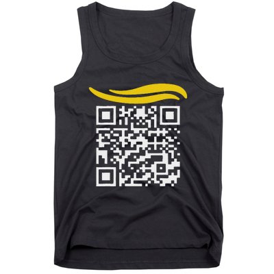 Qr President Trump Dance Code Tank Top