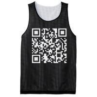 Qr President Trump Dance Code Mesh Reversible Basketball Jersey Tank