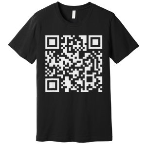 Qr President Trump Dance Code Premium T-Shirt