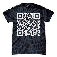 Qr President Trump Dance Code Tie-Dye T-Shirt