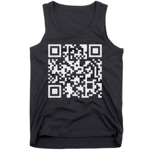 Qr President Trump Dance Code Tank Top