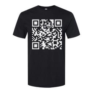 Qr President Trump Dance Code Softstyle CVC T-Shirt