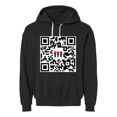 Qr President Trump 4547 Garment-Dyed Fleece Hoodie