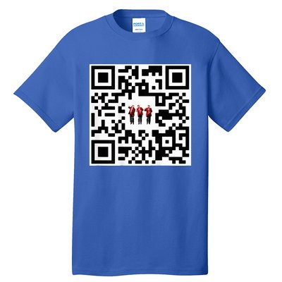 Qr President Trump 4547 Tall T-Shirt