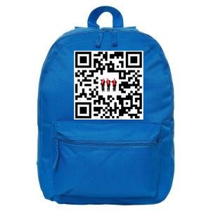 Qr President Trump 4547 16 in Basic Backpack