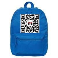 Qr President Trump 4547 16 in Basic Backpack