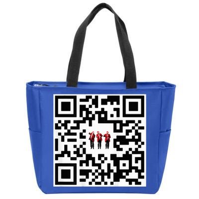 Qr President Trump 4547 Zip Tote Bag