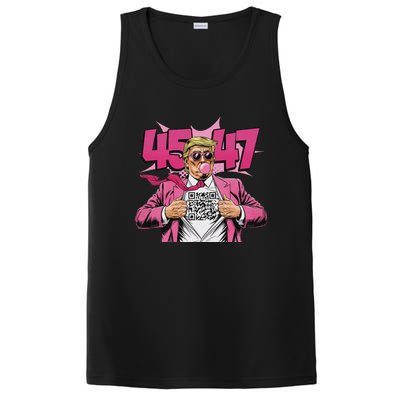 Qr President Trump 4547 Trump Dancing Code PosiCharge Competitor Tank