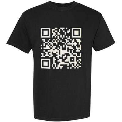 Qr President Trump Dance Code Garment-Dyed Heavyweight T-Shirt