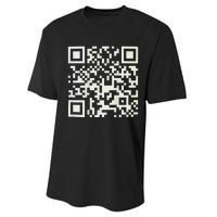 Qr President Trump Dance Code Performance Sprint T-Shirt