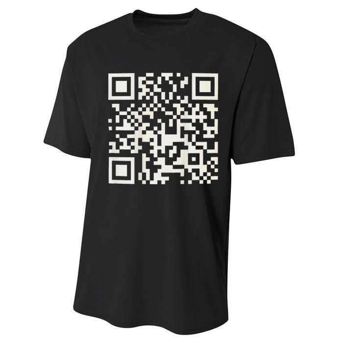 Qr President Trump Dance Code Performance Sprint T-Shirt