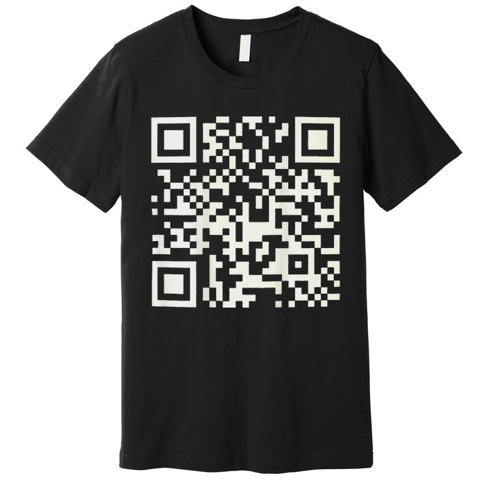 Qr President Trump Dance Code Premium T-Shirt