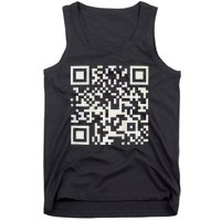 Qr President Trump Dance Code Tank Top