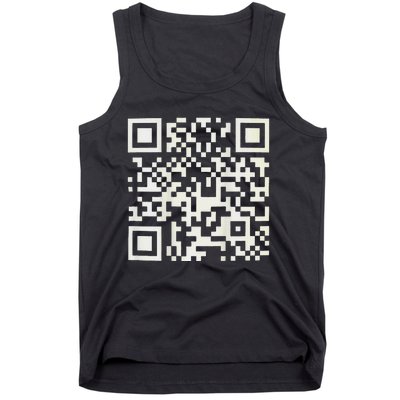 Qr President Trump Dance Code Tank Top