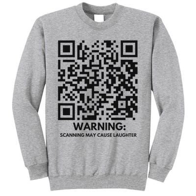 Qr President Trump Dance Code 4547 2024 Back Print Premium Tall Sweatshirt