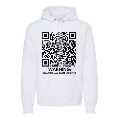 Qr President Trump Dance Code 4547 2024 Back Print Premium Premium Hoodie