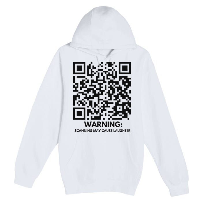 Qr President Trump Dance Code 4547 2024 Back Print Premium Premium Pullover Hoodie