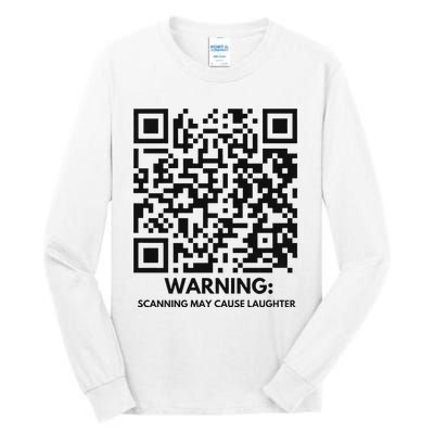 Qr President Trump Dance Code 4547 2024 Back Print Premium Tall Long Sleeve T-Shirt