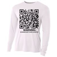 Qr President Trump Dance Code 4547 2024 Back Print Premium Cooling Performance Long Sleeve Crew