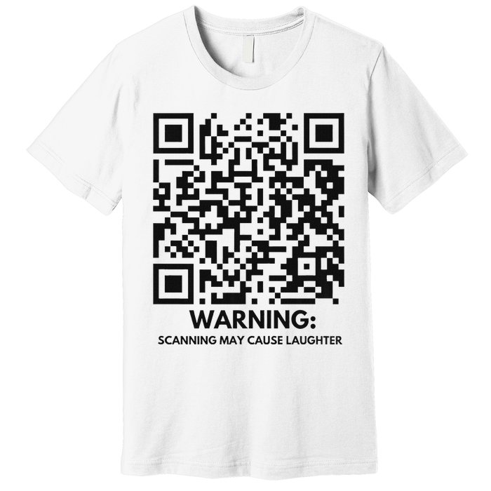 Qr President Trump Dance Code 4547 2024 Back Print Premium Premium T-Shirt