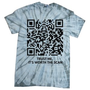 Qr President Trump Dance Code 4547 2024 Back Print Tie-Dye T-Shirt